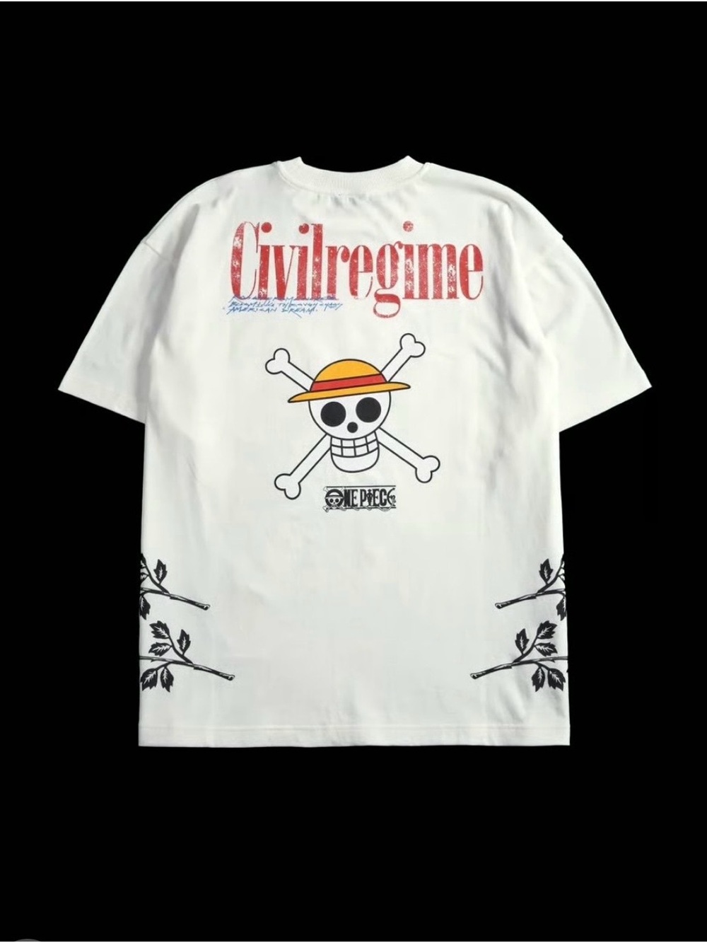 CIVIL REGIME x ONE PIECE LUFFY BRAND NEW SIZE 2XL